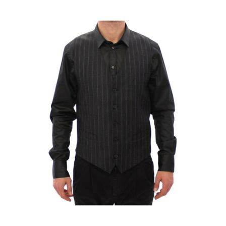 Dolce & Gabbana, Vests Grijs, Heren, Maat:M