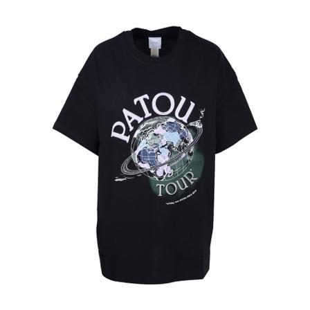 Patou, T-Shirts Zwart, Dames, Maat:XS