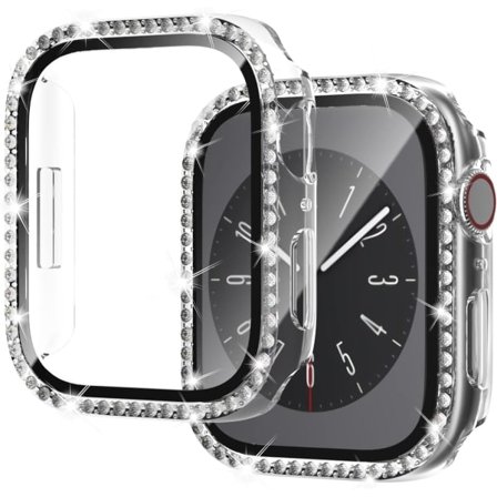 Fodral för Series 8 41mm & Series 7 41mm med skärmskydd, 2-pack IC