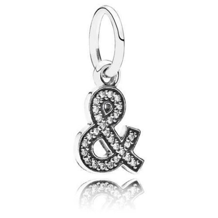 Charm - PANDORA - 791305CZ - Silver - Zirkon - Kvinna