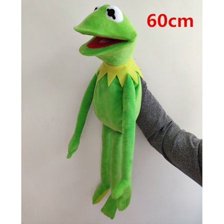 23" Muppets Kermit Frø Plyslegetøj Tegneserie Blød Dukke Frø Anime Ka