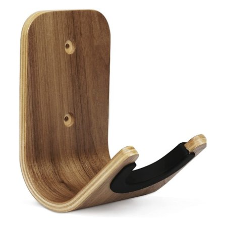 Gitarrväggfäste, Trägitarrkrok med skruvar och