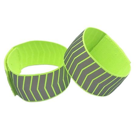 Reflekterande Armband för Utomhussporter - Nattcykling och Löpning, Anti-stråle Bälte, Handledsrem - för Arm/Handled/Ben, för Kvinnor och Män, 