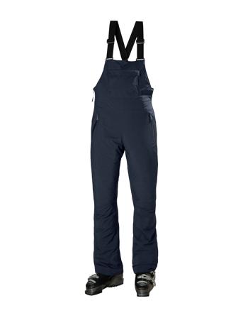 W Legendary Insulated Bib Pant Bottoms Sport Pants Navy Helly Hansen