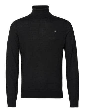 Merino Roller Neck Knitwear Turtlenecks Sort Morris