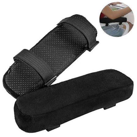 1 Par Stol Armlene Puter Albuepute Trykkavlastning Kontorstol Gaming Stol Armlene Med Memory Foam Armleneputer