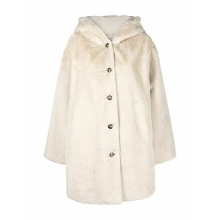 Seventy Faux Fur & Shearling Jakke inbo, Dame