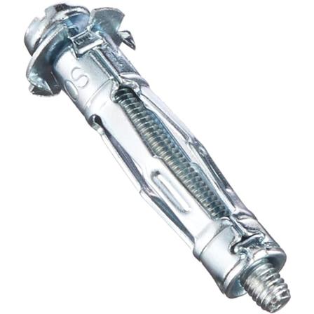 Metalliske ekspansjonsplugger med M4 skruer Ø 4 x 32 mm, Sett med 50