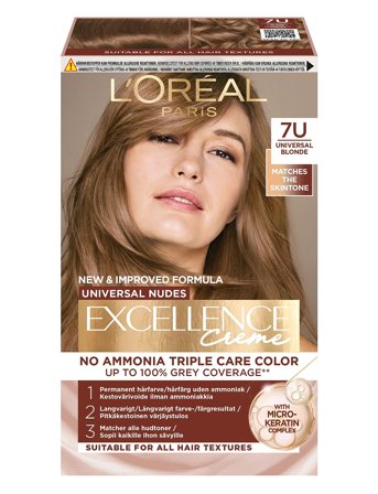 L'Oréal Paris L'oréal Paris Excellence Universal Nudes 7U Universal Blonde - Multi/patterned - ONE SIZE