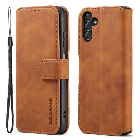 DG MING Samsung A13 5G Premium Cut Tegnebog Etui - Brun Brown