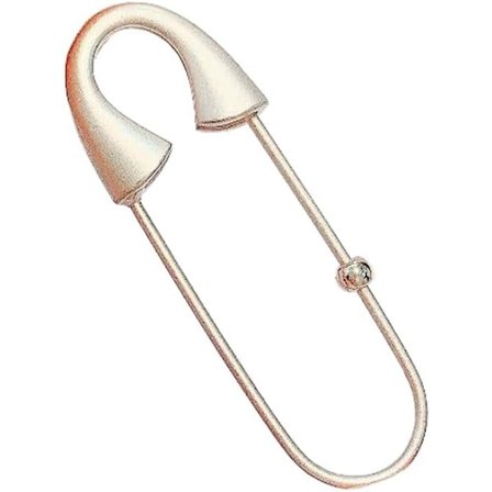 Cardigan Sweater Pin Lapel Brooch Pin Simple Trendy Big Pin Clips Safety Pi