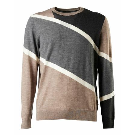 Emporio Armani, Round-neck Knitwear Beżowy, Mężczyzna, Rozmiar: 3XL