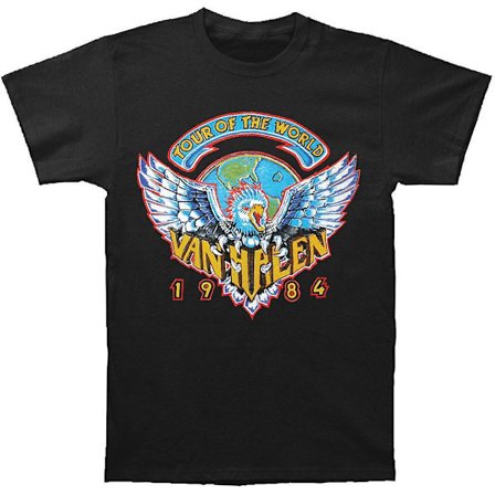 Van Halen Tour Of World 1984 T-shirt