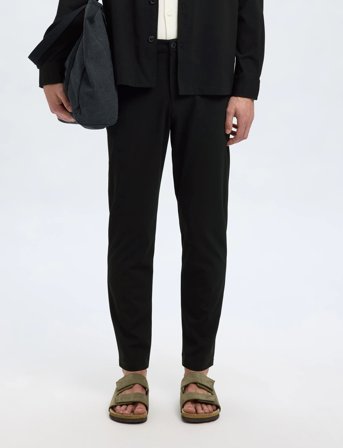 Selected Slh172-Slim Tape Lorent Flex Pants Noos - Black - XL