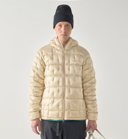 Haglöfs Hede Down Hood Men Chalk Beige - Herr - S