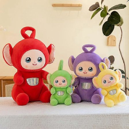 Q Version Teletubbies Plyslegetøj Sød Udstoppede Dukke til Børns Fødselsdagsgave