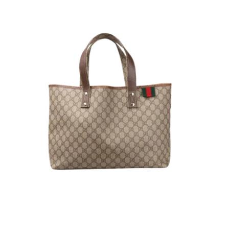 Gucci Vintage, Pre-owned Shoulder Bags Bruin, Dames, Maat:ONE Size,Canvas