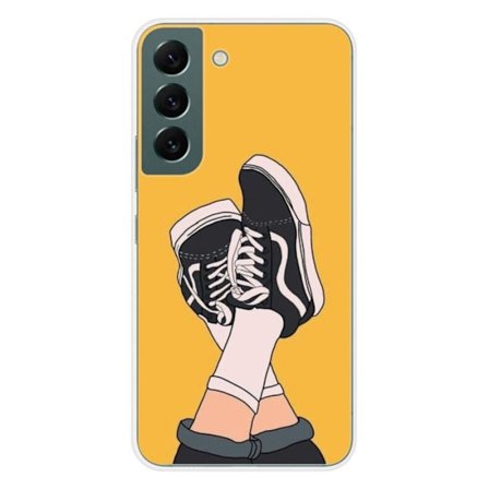Siliconfodral - Kompatibel med Samsung Galaxy S22 - design sneakers