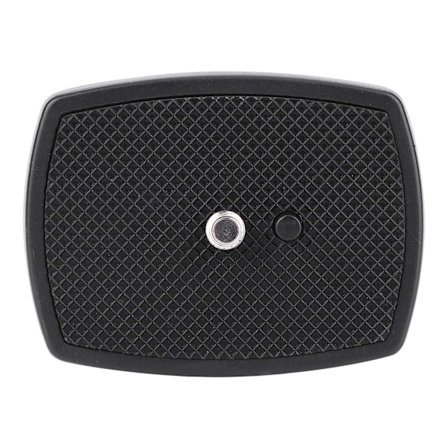 Mini bärbar ABS-plast snabbkopplingsplatta monteringsplatta med 1/4 skruv för Yunteng VCT668 ST666 690 för Weifeng (för Yunteng (35*35mm) )