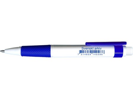 BALLOGRAF Kulpenna SA-4000XL Svenskt Arkiv blå - Lyreco - Kontorsmaterial - Pennor - Kulpennor