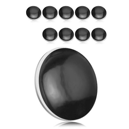 10 stk. Magnetiske Bruseforhængs Vægte, Forhindrer Udendørs Forhæng i at Blæse Rundt, Perfekt til Gardiner, Dug, Flag