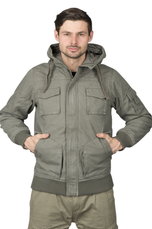 Giacca Brandit Bronx Oliva M