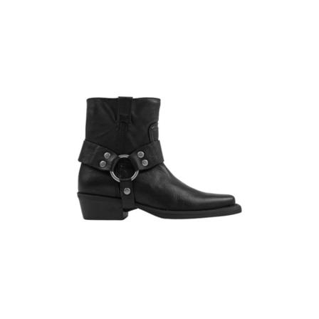 Bronx, Ankle Boots Zwart, Dames, Maat:36 EU,leer