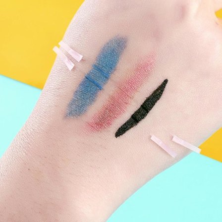 Smink ögonlock Dubbelsidig tejp Stora ögondekoration