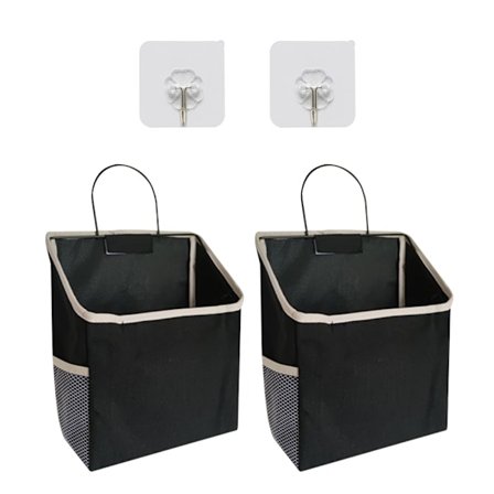 2 st sovsal sängförvaringsväska, sängände hängande korg förvaringsväska