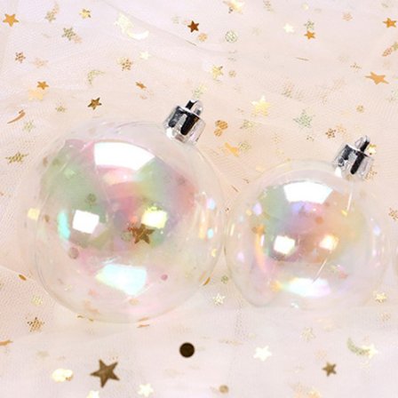10st Bubble Ball Cake Decor Bowknot Transparent Ball Symphony