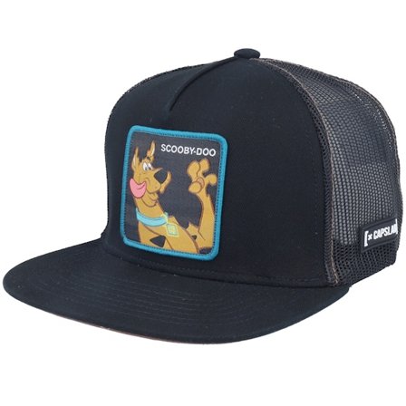 Capslab - Black trucker Czapka Z Daszkiem - Scooby Doo Black Trucker @ Hatstore