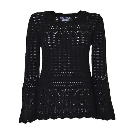 Boutique Moschino, Blouses Czarny, Kobieta, Rozmiar: S