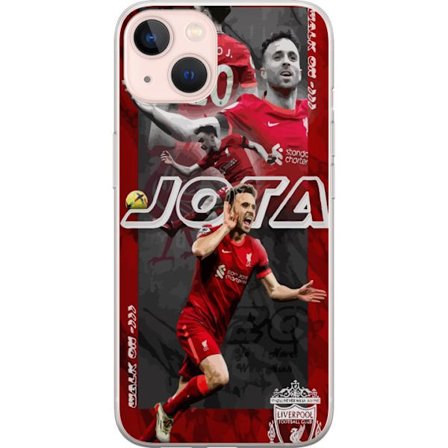 Yhteensopiva Puhelinkuori Apple iPhone 13 Liverpool Diogo Jota nro 20 jalkapallo juliste Portugali hyökkääjä Punaiset hyökkääjät Premier League joukku