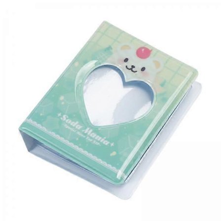 3x 3 Tum Fotokortshållare Fotokortspärm Bok Mini Fotoalbum Mini Foto