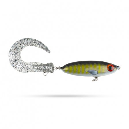 Mälaren Lures Spooke Tail 85g Slow Sink - Green Shiner