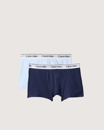 Calvin Klein 2PK TRUNK Niebieski Bielizna Chłopiec - Kids Brand Store