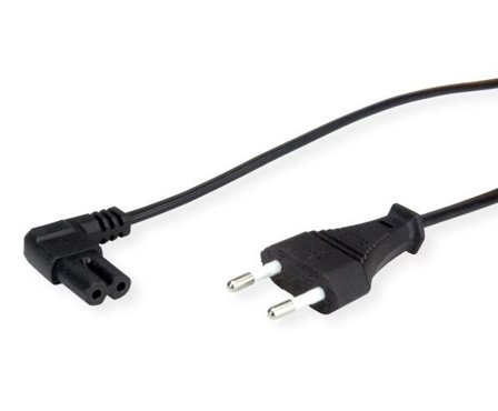 VALUE Euro Power Cable, 2pin,