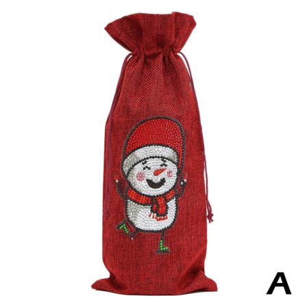 Special Drill Wine Bottle Covers Kit För Julbordsdekoration, S