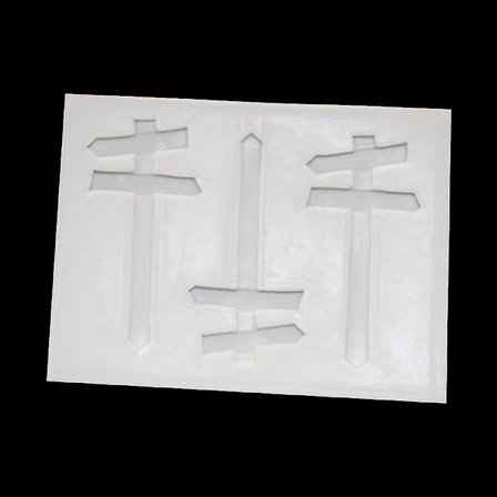 Riktningsskylt som visar tecken Vägledande skylt Form