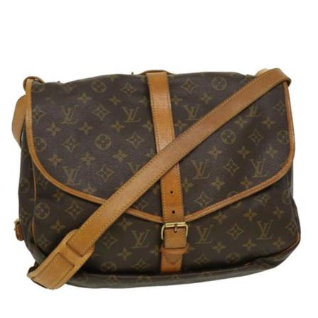 Louis Vuitton Vintage, Pre-owned Shoulder Bag Bruin, Dames, Maat:ONE Size