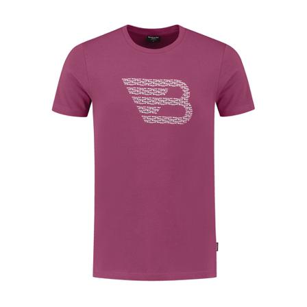 Ballin Amsterdam T-shirt , Paars , Heren , Maat: M