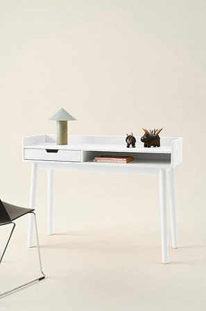 Jotex - Bureau Voor Kinderen 40x120 Cm Wit Wit - CAMPO - Koop Kindertafel bij Jotex