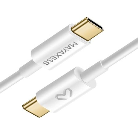 Laderkabel 1m USB-C til Google Pixel 10 Pro XL Mayaxess Hvid