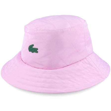 Lacoste - Rosa bucket Hut - Rubber Patch Stitch Albizia Bucket @ Hatstore