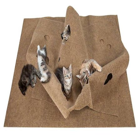 Aktivitetsmatte for kjæledyr, katteleketøy, bittetreningsteppe for kjæledyr, stressavlastning