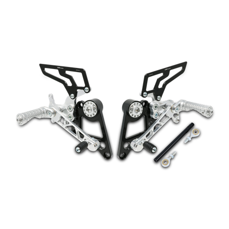Fußrastenanlage Einstellbar CNC Racing Hypermotard 796 1100 - Ducati Hypermotard 1100 EVO SP 2010-2012