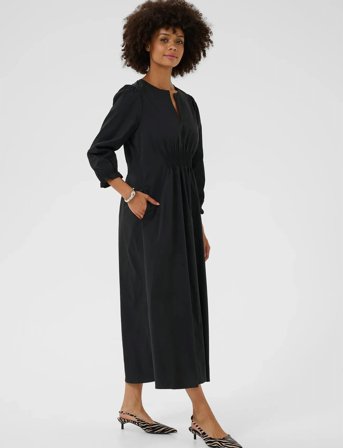 Culture Cuelna Antoinett Long Dress - Black - XS