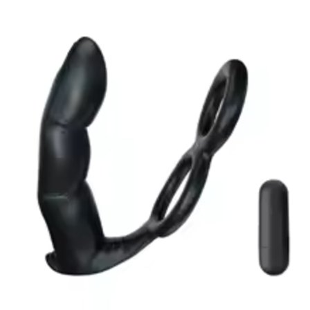 Anal Dildo Vibrator för män, prostatamassage, fördröjd utlösning, penisring, analplugg med kula, sexleksaker för män, gay, Mastjaune