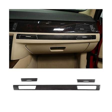 Kojelaudan kupinpitimen koristeliuskat tarrat 3-sarjan E90 2005-2012 autotarvikkeille, Abs-auto
