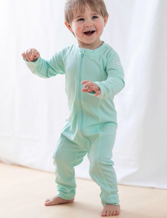 Geggamoja Uv Baby Suit - Blue - 50-56